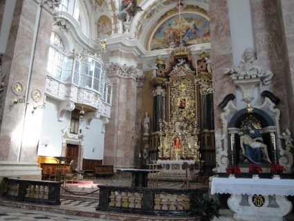 Dom Sankt Jakob in Innsbruck. Bildquelle: Tiroler Fremdenführer Alexander Ehrlich