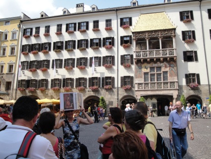 Innsbrucker Altstadt. Bildquelle: Tiroler Fremdenführer Alexander Ehrlich
